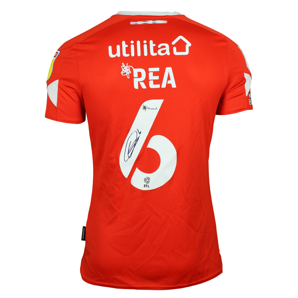 Glen Rea Luton Town shirt