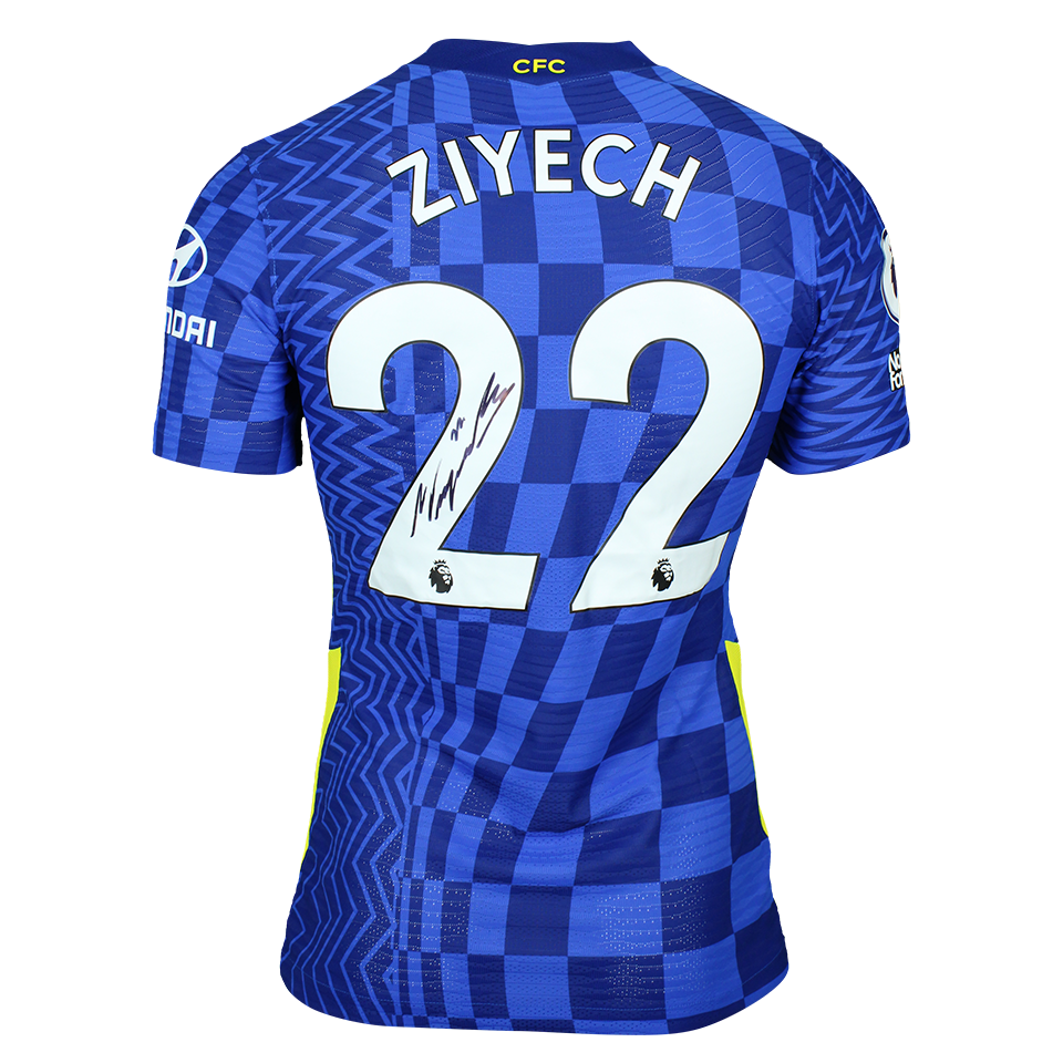 Hakim Ziyech | Chelsea - Burnley | MatchWornShirt