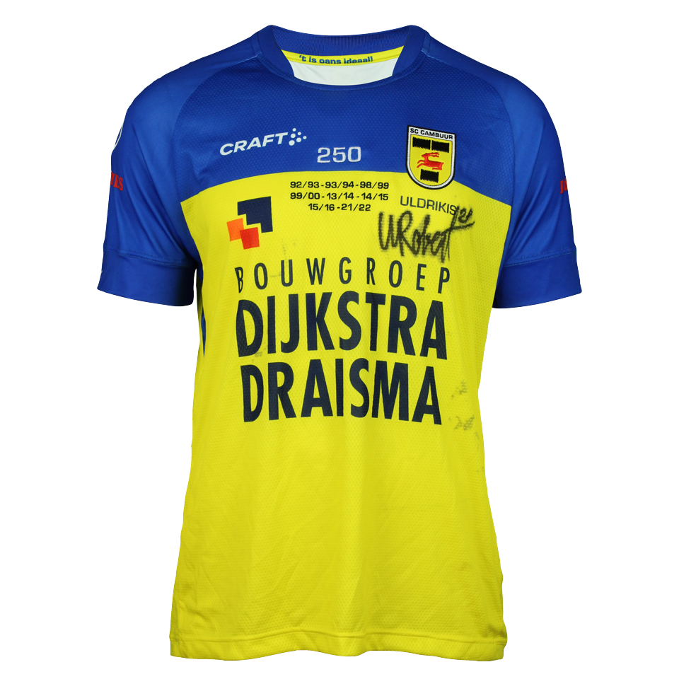 Roberts Uldriķis SC Cambuur shirt