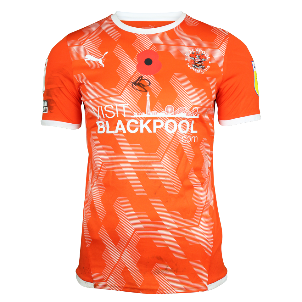 Demetri Mitchell Blackpool shirt