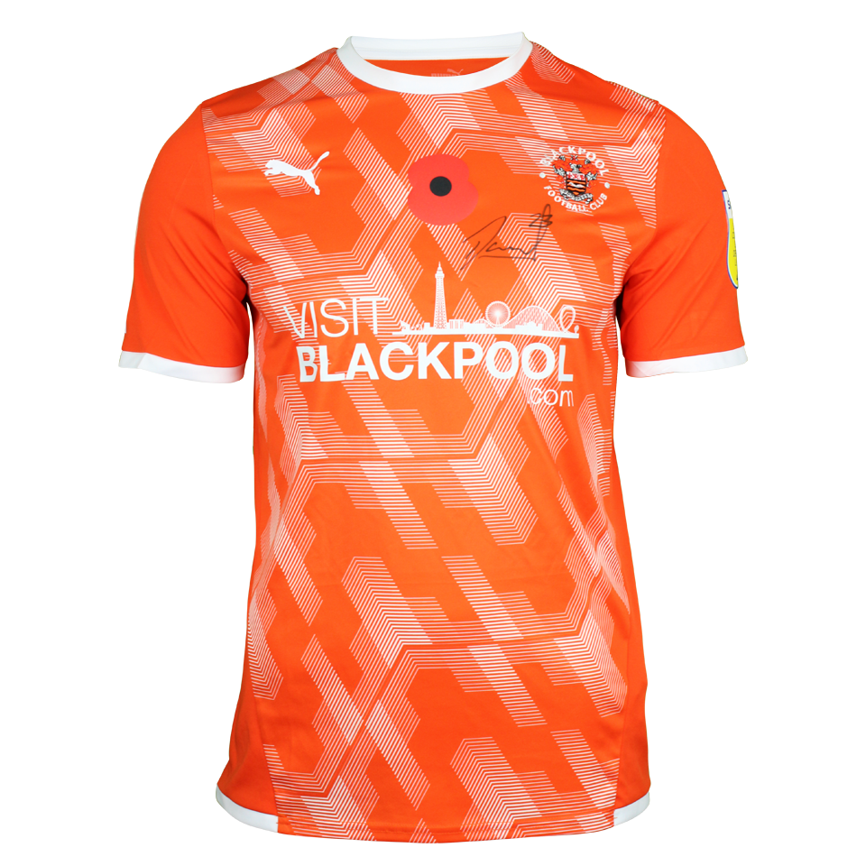 Daníel Leó Grétarsson Blackpool jersey