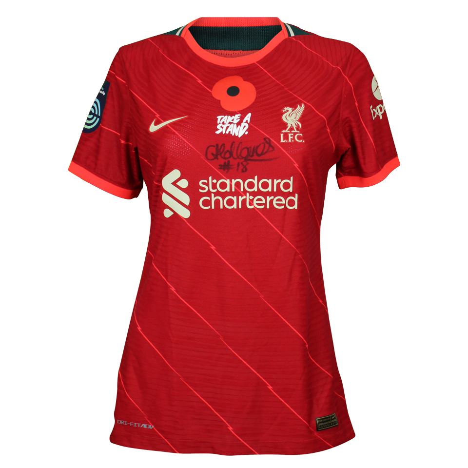 Ceri Holland Liverpool Women shirt