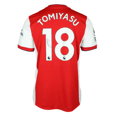 来自Arsenal的Takehiro Tomiyasu 冨安健洋球衣