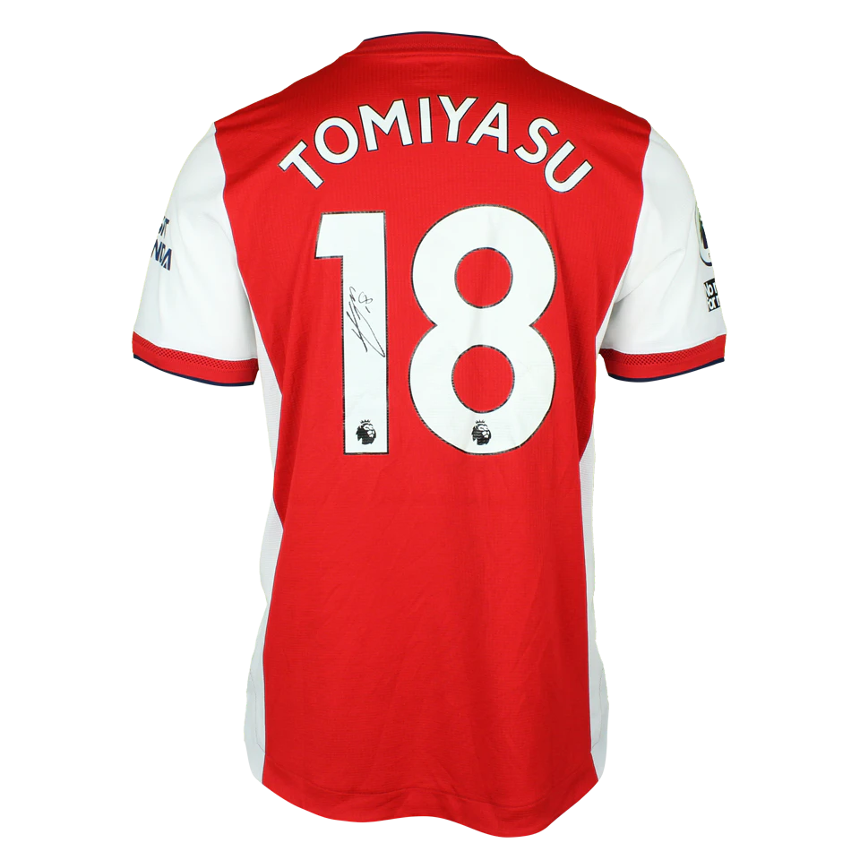 来自Arsenal的Takehiro Tomiyasu 冨安健洋球衣