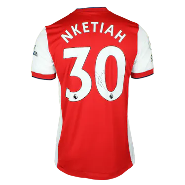 Arsenal 팀의 Eddie Nketiah 셔츠