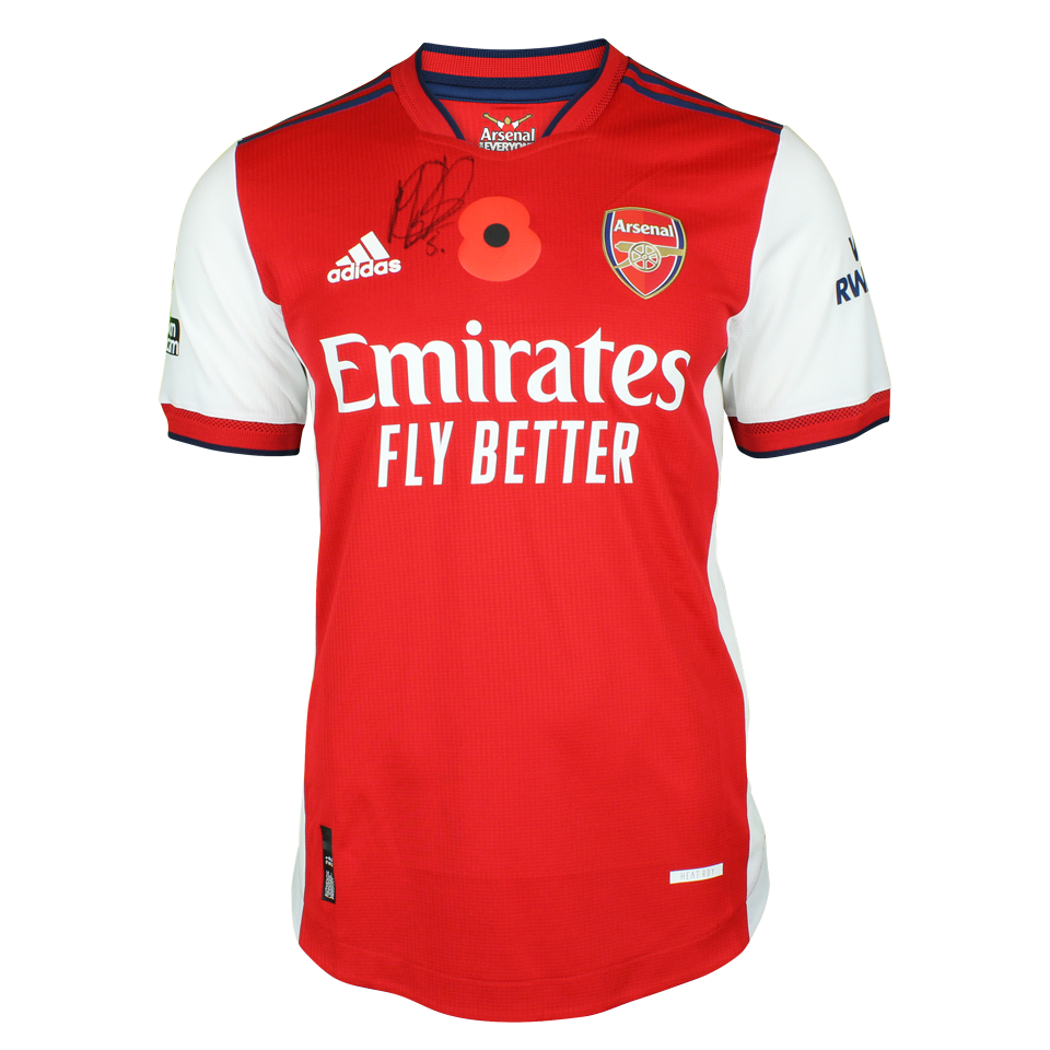 来自Arsenal的Martin Ødegaard球衣