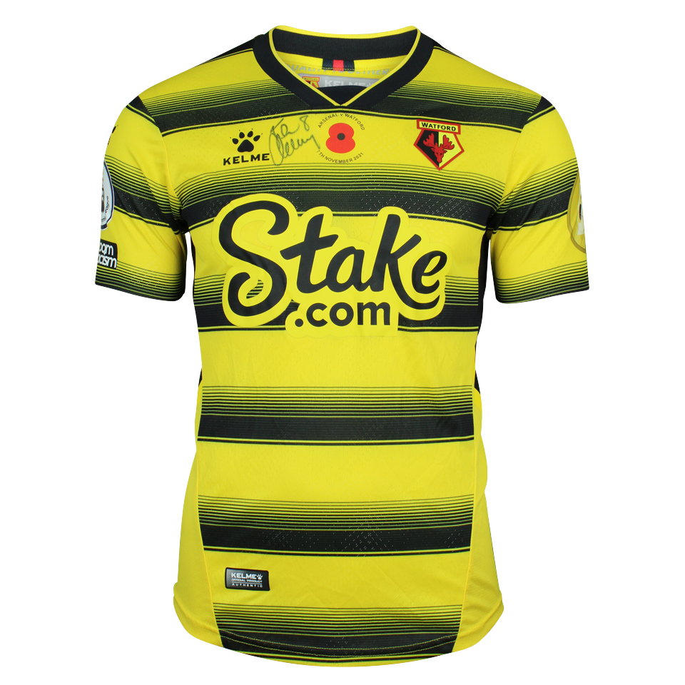 Tom Cleverley Watford shirt