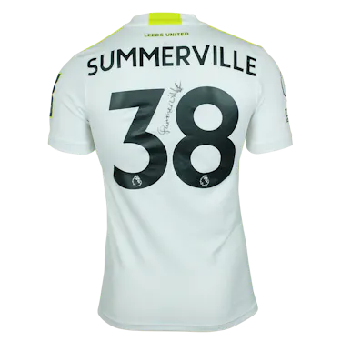 Crysencio Summerville Leeds United camisa.