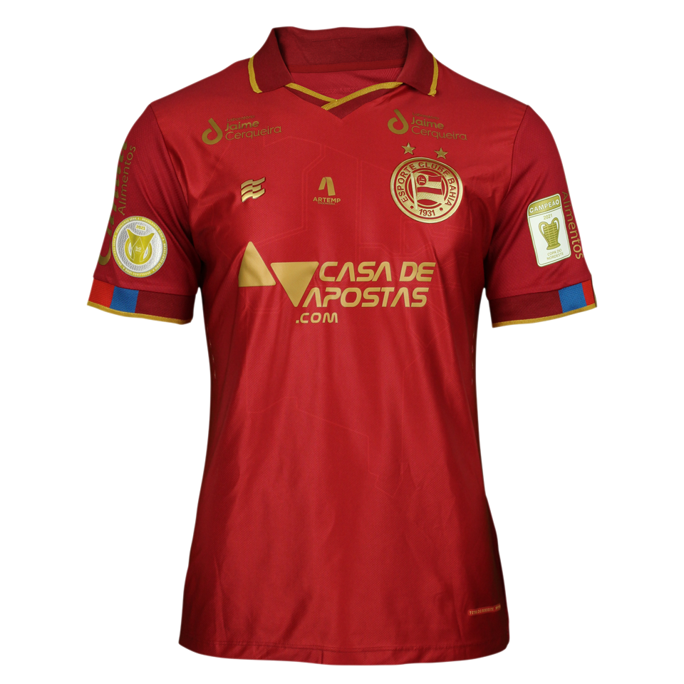 Camisa de Luiz Otávio da Silva Santos Bahia
