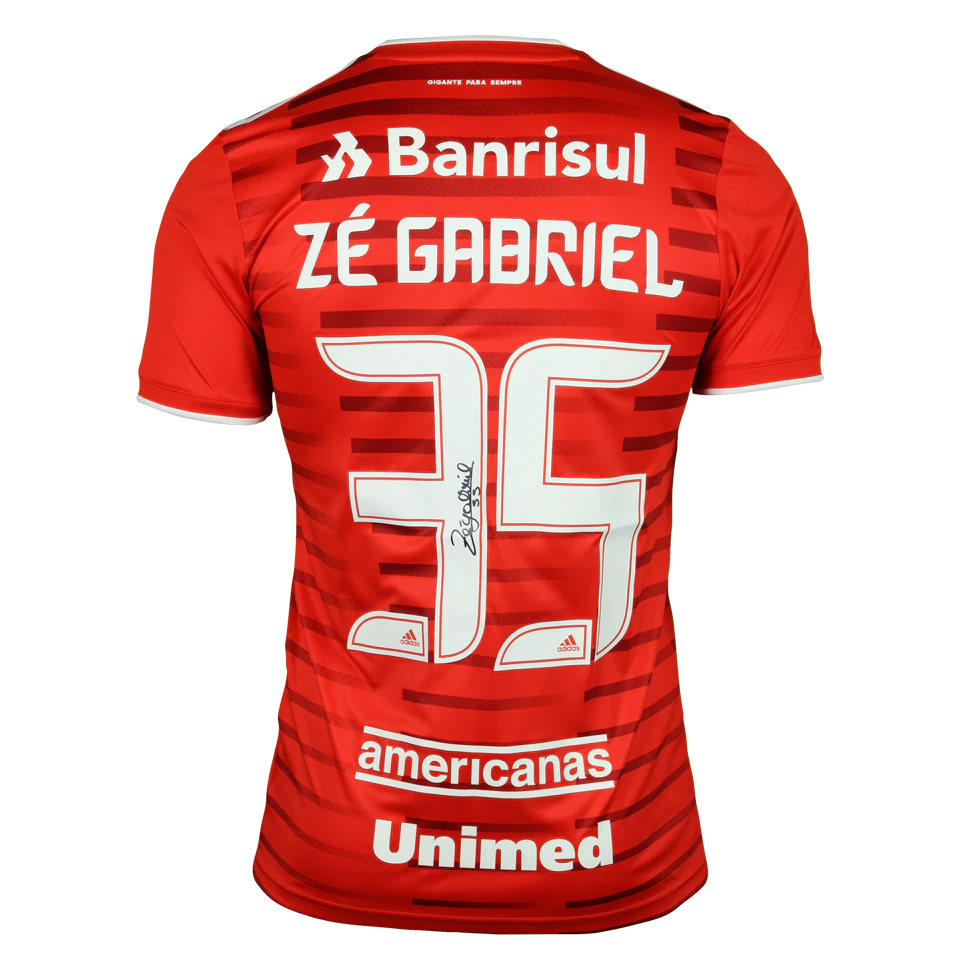 来自Internacional的José Gabriel dos Santos Silva球衣