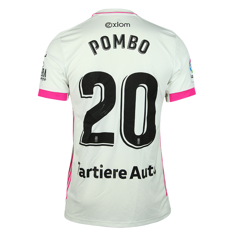 Jorge Marcos Pombo Escobar Real Oviedo shirt