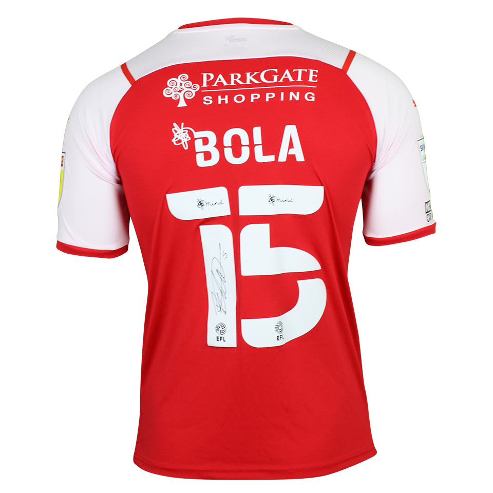 Tolaji Bola Rotherham United shirt