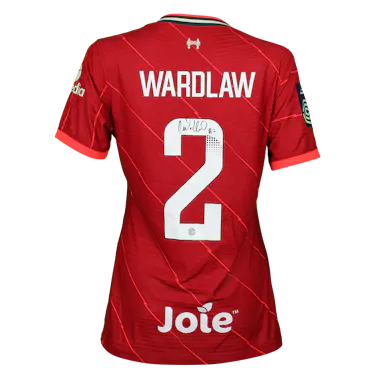来自Liverpool Women的Charlotte Wardlaw球衣