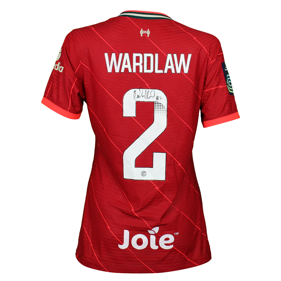 来自Liverpool Women的Charlotte Wardlaw球衣