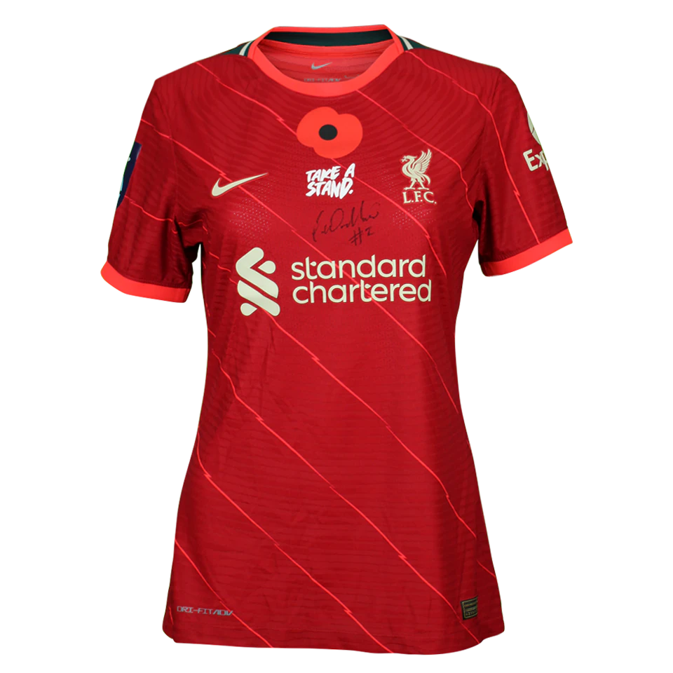 来自Liverpool Women的Charlotte Wardlaw球衣