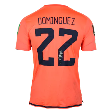 Ecuador-Trikot von Alexander Domínguez Carabalí