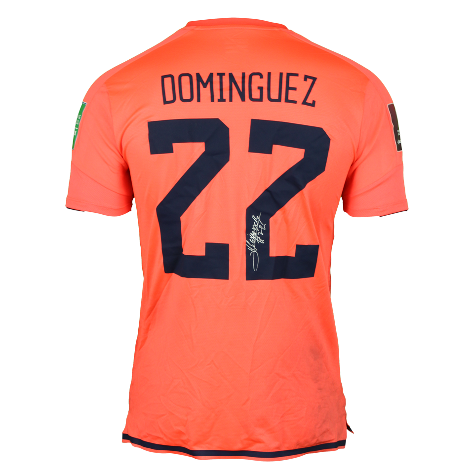 Alexander Domínguez Carabalí Ecuador camisa.