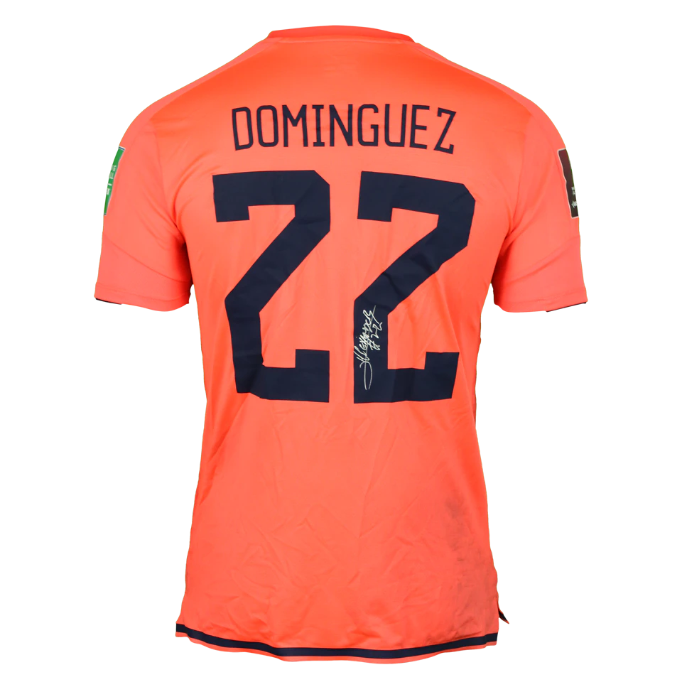 来自Ecuador的Alexander Domínguez Carabalí球衣