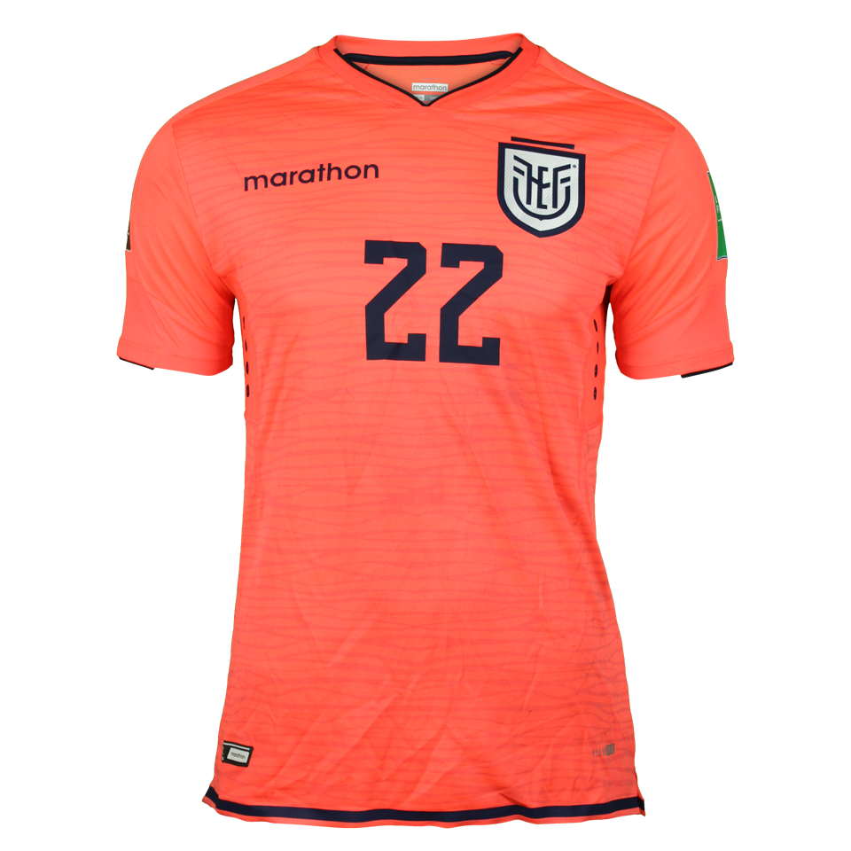 Alexander Domínguez Carabalí Ecuador camisa.
