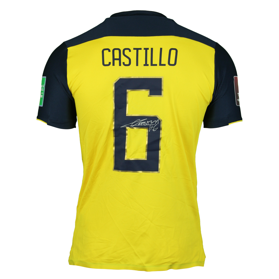 Byron David Castillo Segura Ecuador jersey