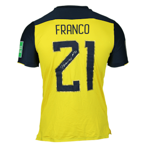 Alan Steven Franco Palma Ecuador shirt