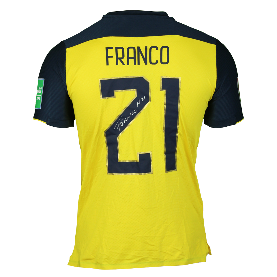 Alan Steven Franco Palma Ecuador shirt