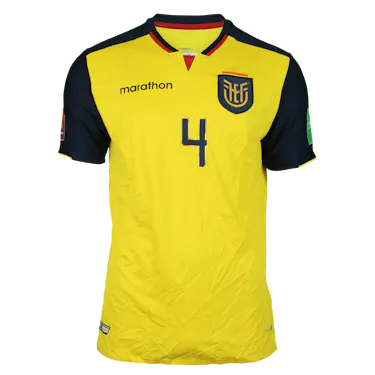 Ecuador-Trikot von Robert Arboleda