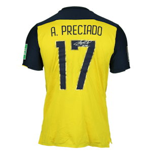 Angelo Smit Preciado Quiñónez Ecuador shirt