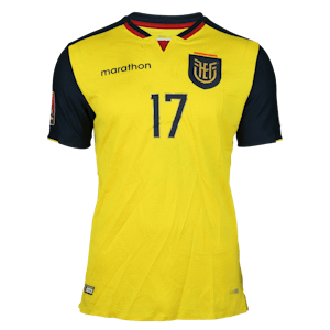 Angelo Smit Preciado Quiñónez Ecuador shirt
