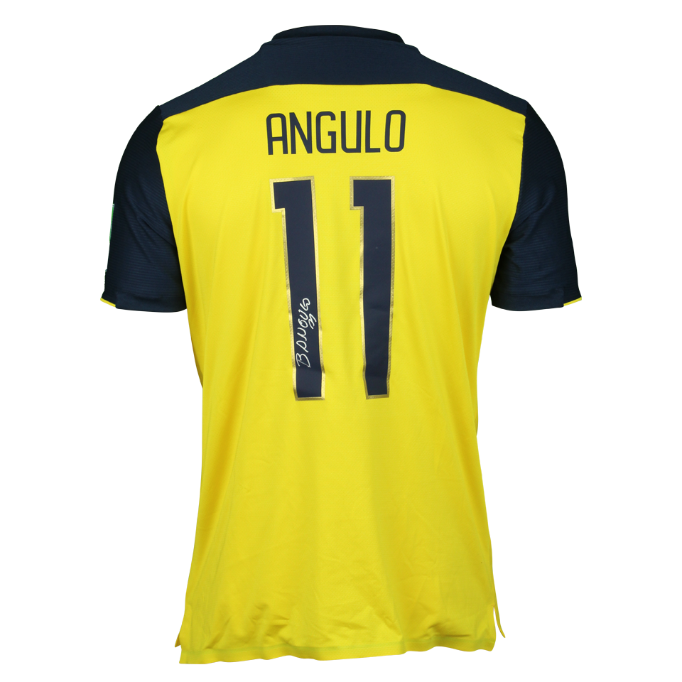 Camisa de Bryan Dennis Angulo Tenorio Ecuador