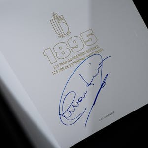 RBFA Photobook 125 JAAR Signed By Martinez (NL/FR)