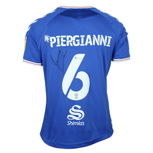 Carl Piergianni Oldham Athletic shirt