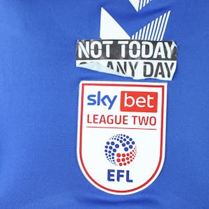 Carl Piergianni Oldham Athletic shirt