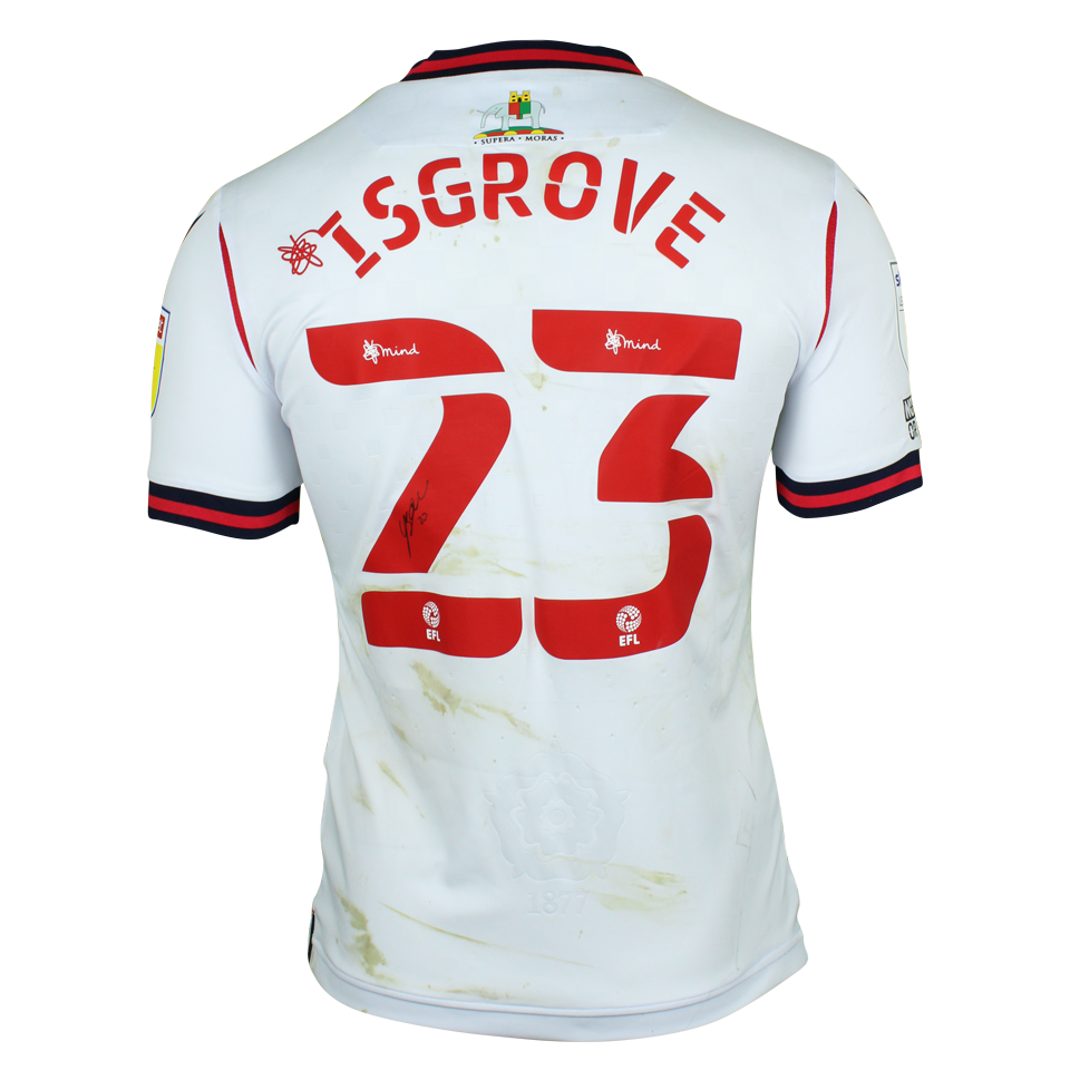 Lloyd Isgrove Bolton Wanderers shirt