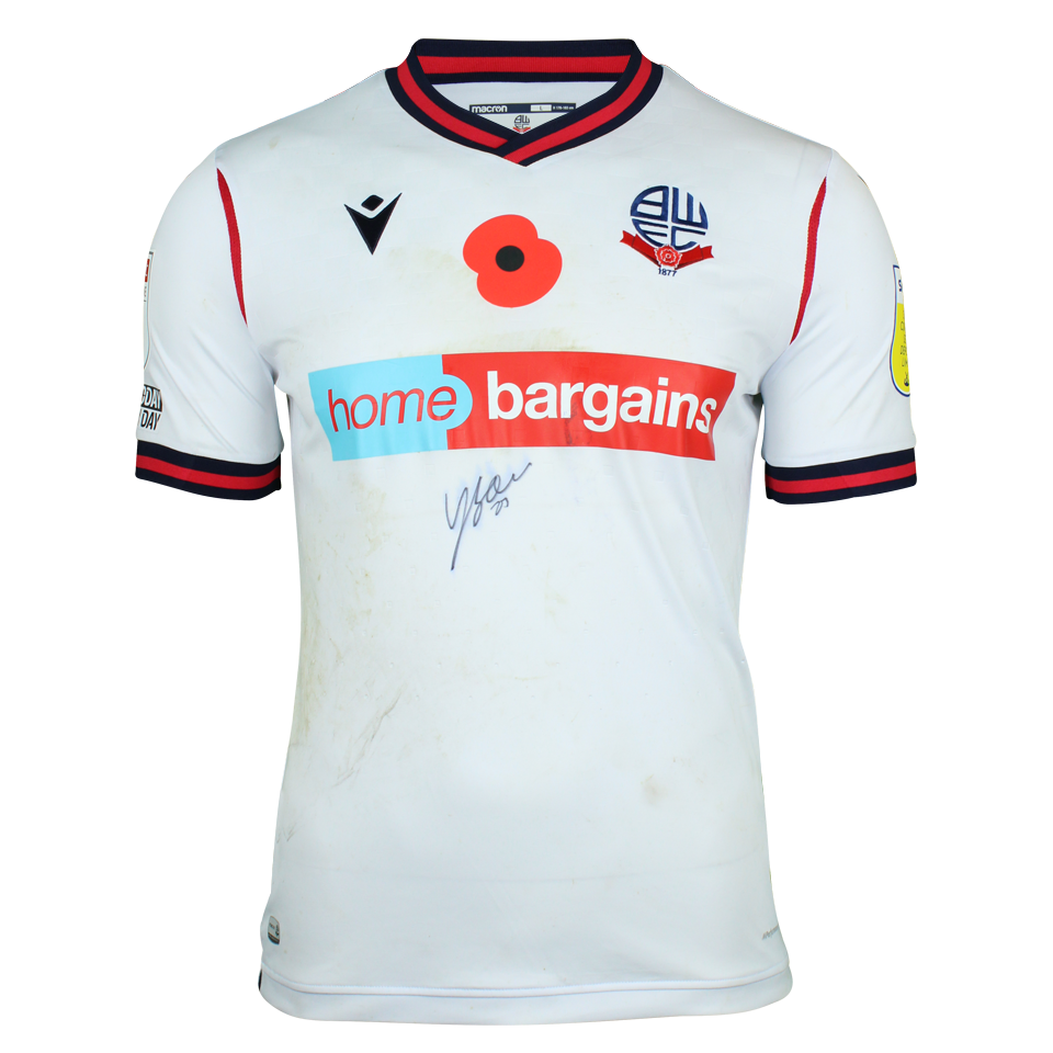 Lloyd Isgrove Bolton Wanderers shirt