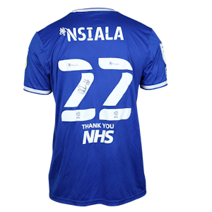 Aristote Nsiala Ipswich Town shirt