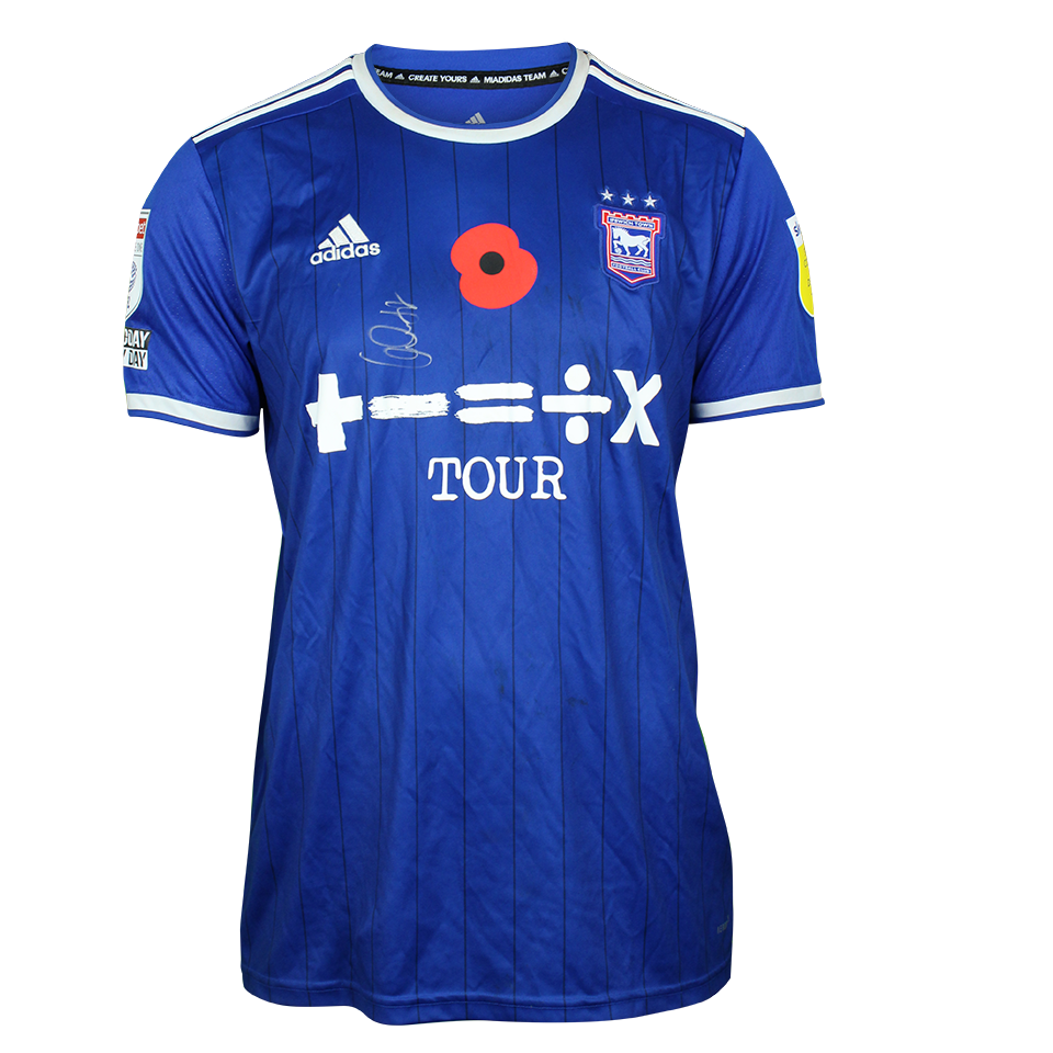 Aristote Nsiala Ipswich Town shirt
