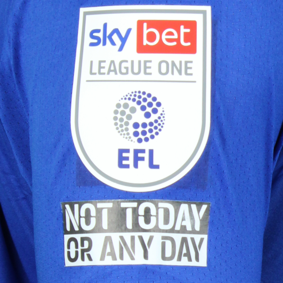 Aristote Nsiala Ipswich Town shirt