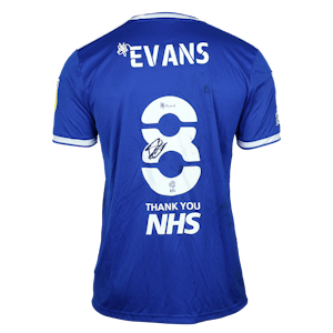 Lee Evans Ipswich Town shirt