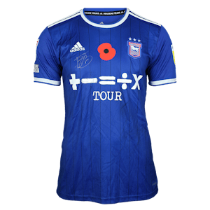 Lee Evans Ipswich Town shirt