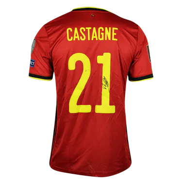 来自Belgium的Timothy Castagne球衣