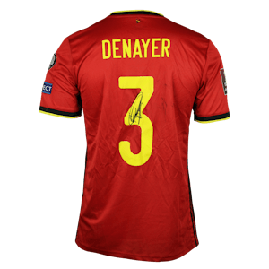 Jason Denayer Belgium shirt