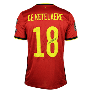 Charles De Ketelaere Belgium jersey