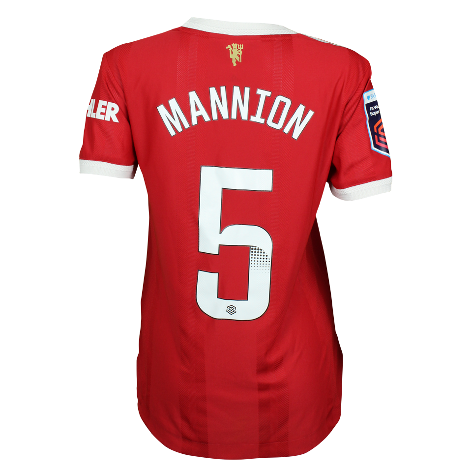 Aoife Mannion Manchester United WFC shirt