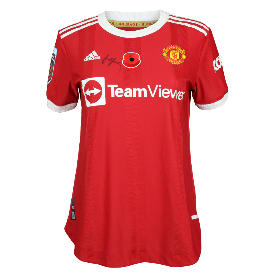 Aoife Mannion Manchester United WFC shirt