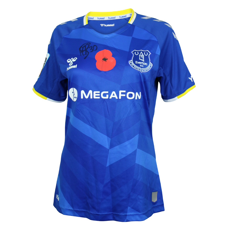 来自Everton Women的Poppy Pattinson球衣