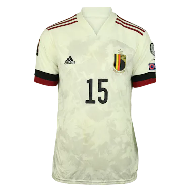 Thomas Meunier Belgium shirt