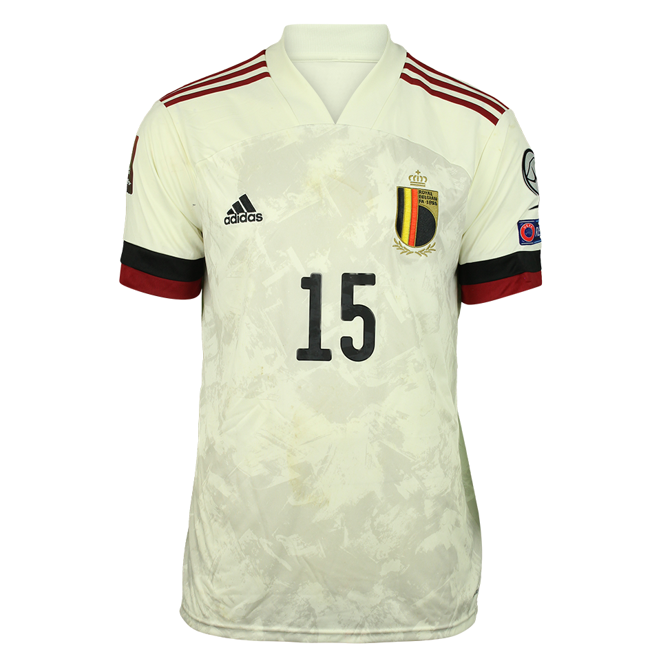 Thomas Meunier Belgium shirt