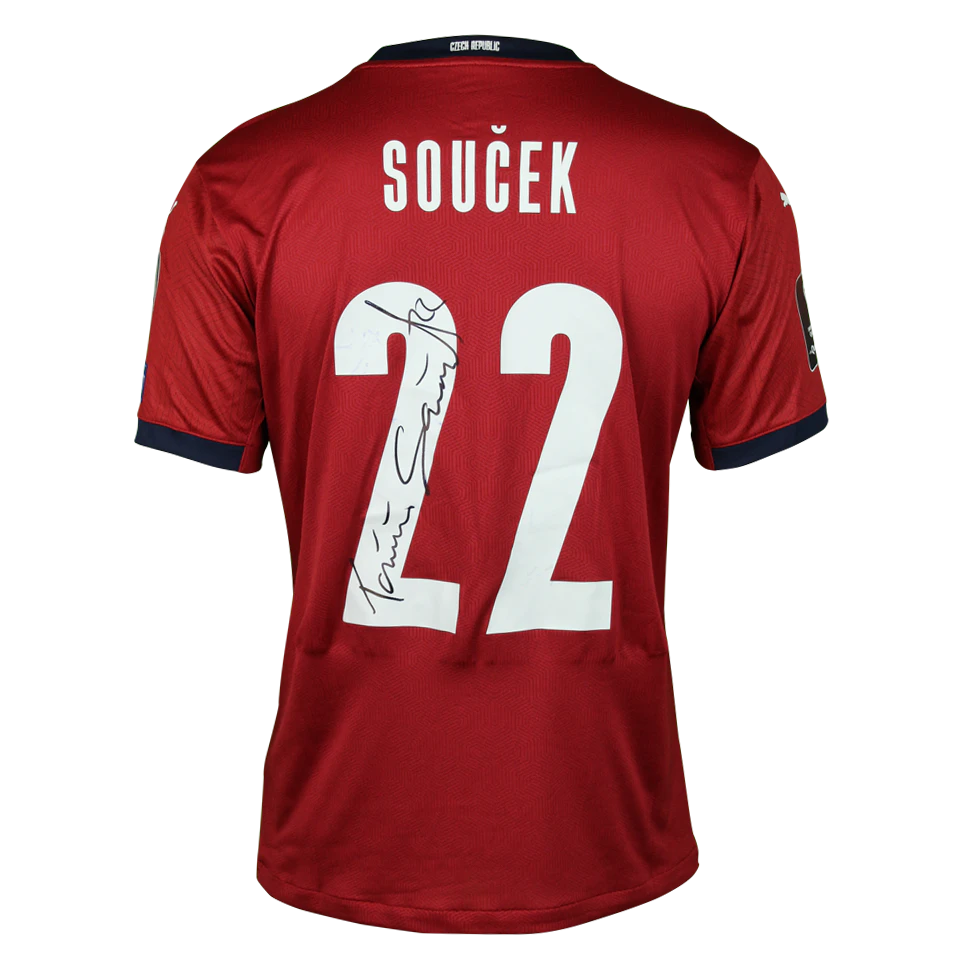 来自Czechia的Tomáš Souček球衣