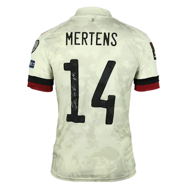 来自Belgium的Dries Mertens球衣